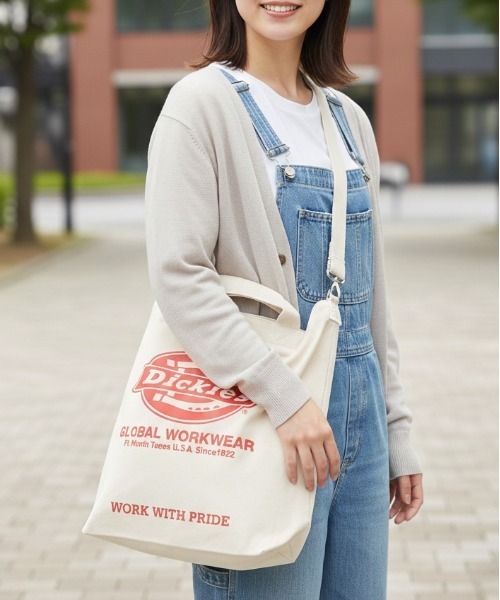CCロゴマーク　ショルダーバッグ 2way Dickies（ディッキーズ） ショルダーバッグ バッグ 「DICKIES