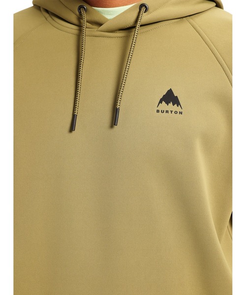 BURTON パーカー Crown ウェザープルーフ プルオーバー フリース
