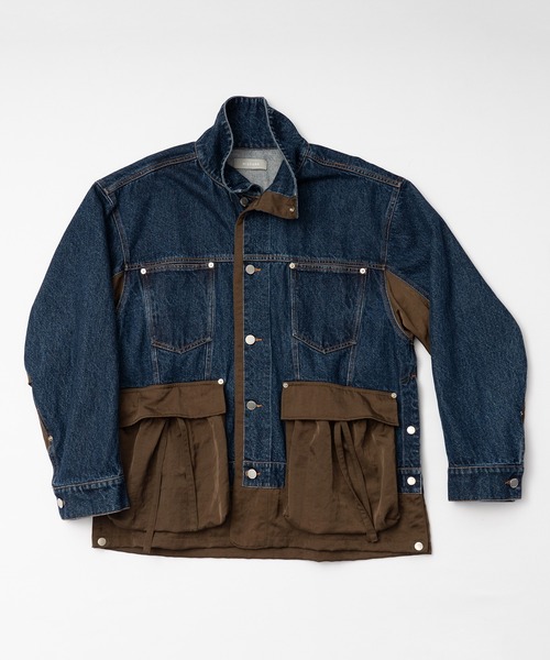 Wizzard デニムジャケット gジャン ウィザード / WASHED DOCKING DENIM 