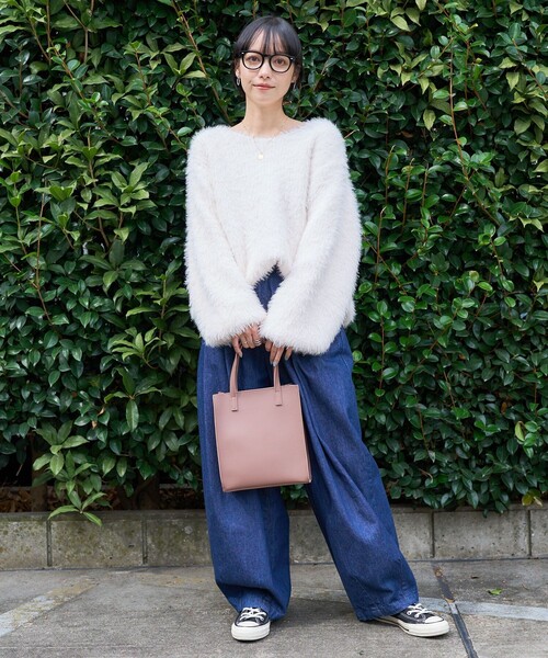 tuck loose pants チノパン　カーブパンツ　バレルパンツ FREAK'S STORE チノパン CLOWN PANTS/タックカーブパンツ