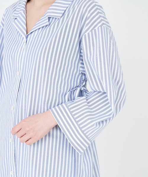 collex（コレックス） シャツ ブラウス 「手洗い可」バックギャザー
