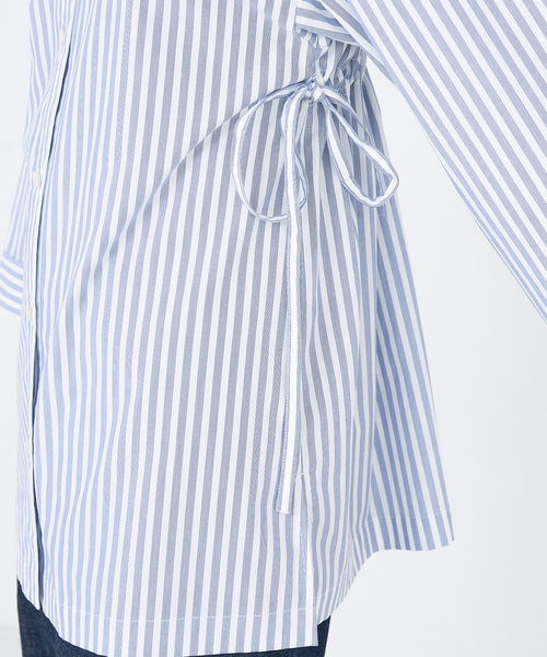 collex（コレックス） シャツ ブラウス 「手洗い可」バックギャザー