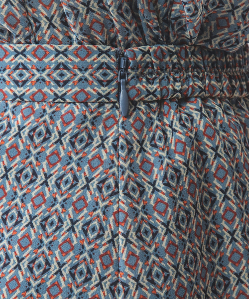 ナラカミーチェ（NARACAMICIE）/パネル柄プリントスカート NARACAMICIE（ナラカミーチェ） スカート パネル柄プリントスカート