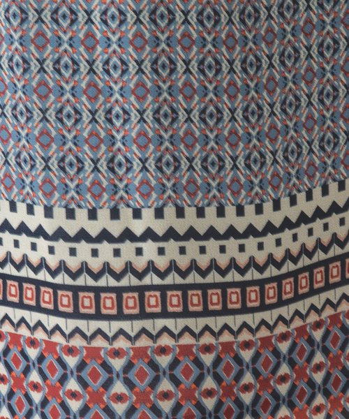 NARACAMICIE（ナラカミーチェ） スカート パネル柄プリントスカート