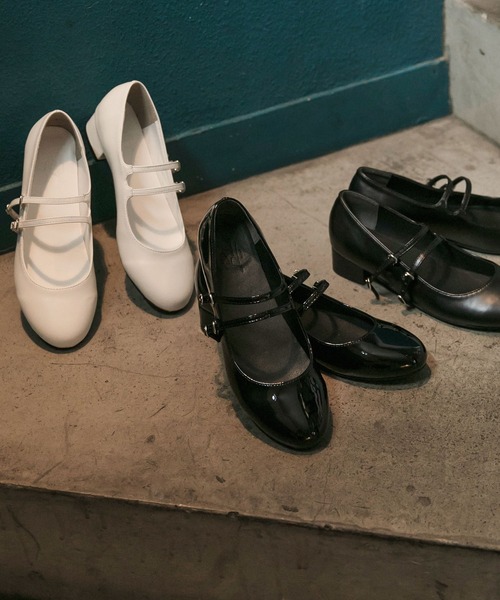 BONLECILL noir バレエシューズ パンプス 「BONLECILL noir