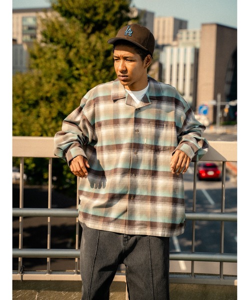 シャツ OMBRE CHECK SHIRT メンズ : 78543219 : ZOZOTOWN Yahoo!店 