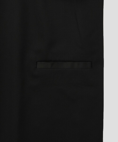 CINOH SLIT SLEEVE DRESS ワンピース CINOH ワンピース 「CINOH/チノ」BLACK FORMAL SLIT SLEEVE