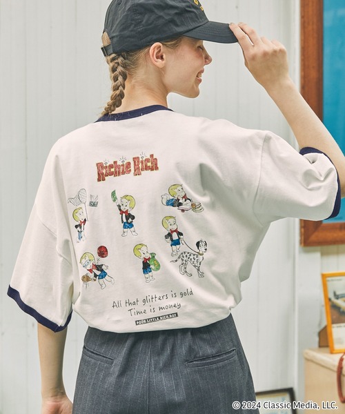 tシャツ 「CASPER / Richie Rich FELIX」別注ヴィンテージ加工