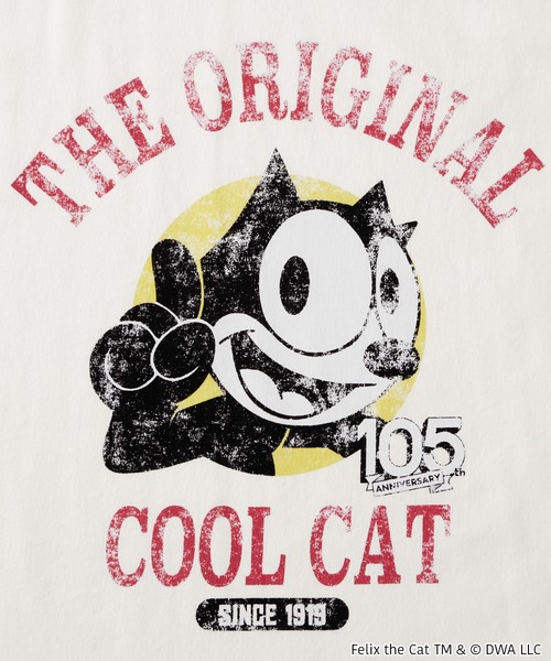 tシャツ 「CASPER / Richie Rich FELIX」別注ヴィンテージ加工