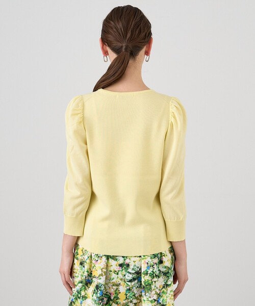 ANAYI(アナイ) ニット セーター シアースリーブギャザー プル ANAYI(アナイ) ニット セーター シアースリーブギャザー プル