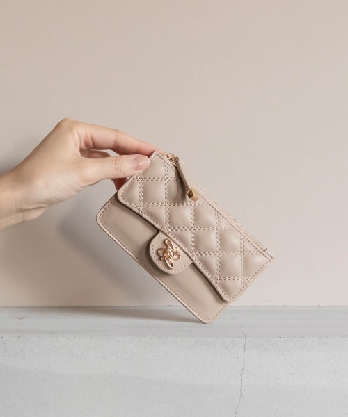 RANDA（ランダ） パスケース キルティングフラップフラグメントケース