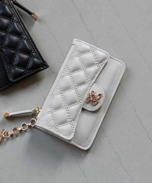 RANDA（ランダ） パスケース キルティングフラップフラグメントケース