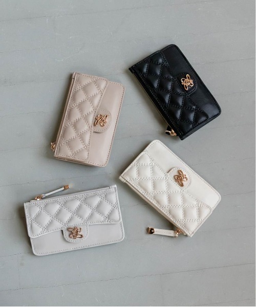 RANDA（ランダ） パスケース キルティングフラップフラグメントケース