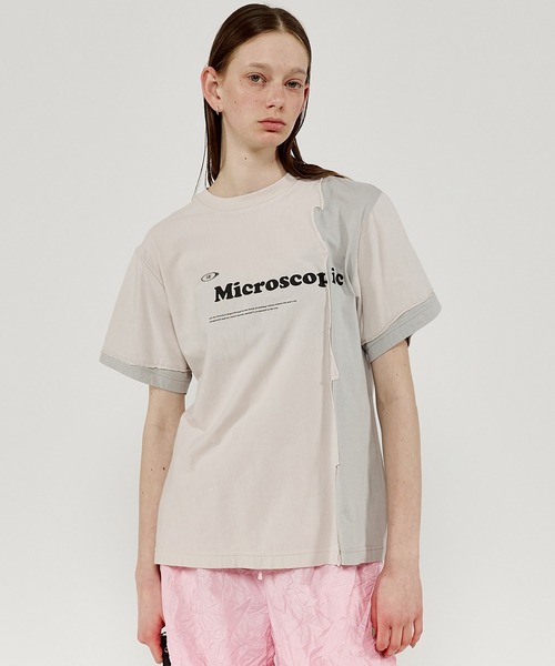 maison special モノグラムTシャツ MAISON SPECIAL tシャツ Microscopic T-shirt/MicroscopicT