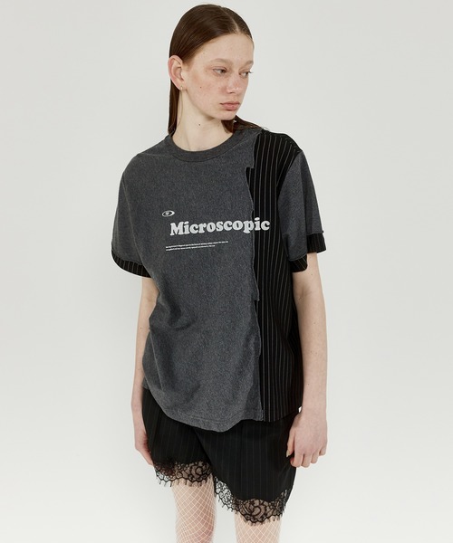 maison special モノグラムTシャツ MAISON SPECIAL tシャツ Microscopic T-shirt/MicroscopicT
