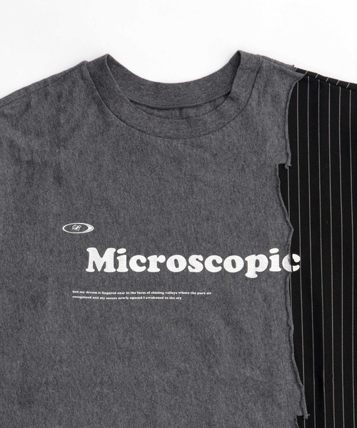 MAISON SPECIAL tシャツ Microscopic T-shirt/MicroscopicT
