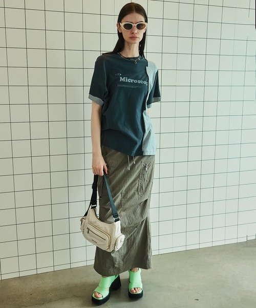 メゾンスコッチ MAISON SCOTCH 正規販売店 レディース 半袖Tシャツ STRIPED ARTWORK T-SHIRT 134873 22 COMBO F メゾンスコッチ MAISON SCOTCH 半袖 ロゴ Tシャツ - メルカリ