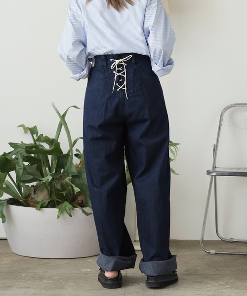 Lee ジーンズ Lee/リー MARINE LACE-UP PANTS デニムパンツ