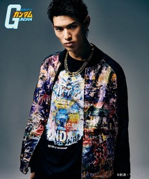 24SS glamb ガンダム　ジオンフォーシズスカジャンパー XLリバーシブル 24SS glamb ガンダム ジオンフォーシズスカジャンパー XL