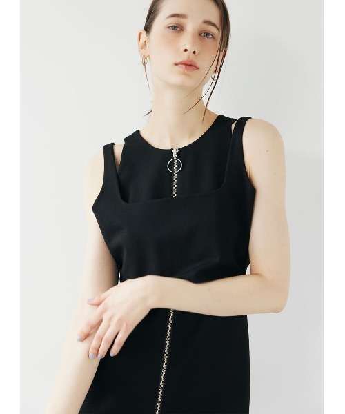 COEL（コエル） ワンピース ビスチェ付きジップワンピース : ZOZOTOWN