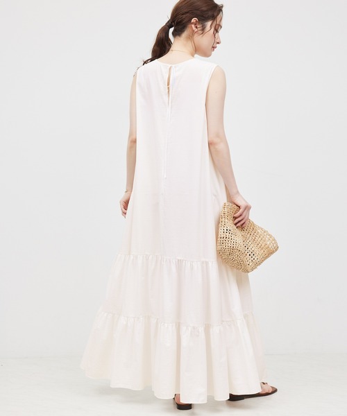 entre'e ROPE' ワンピース 「ZOZOTOWN限定」ノースリーブティアード