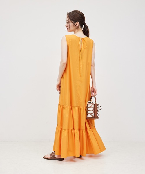 entre'e ROPE' ワンピース 「ZOZOTOWN限定」ノースリーブティアード