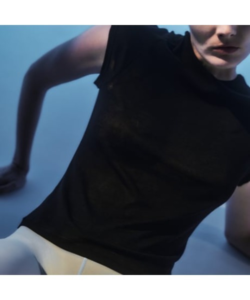tシャツ 「IRIS 47」sheer capsleeve tops　シアー キャップスリーブトップス レディース IRIS47 tシャツ 「IRIS 47」sheer capsleeve tops シアー