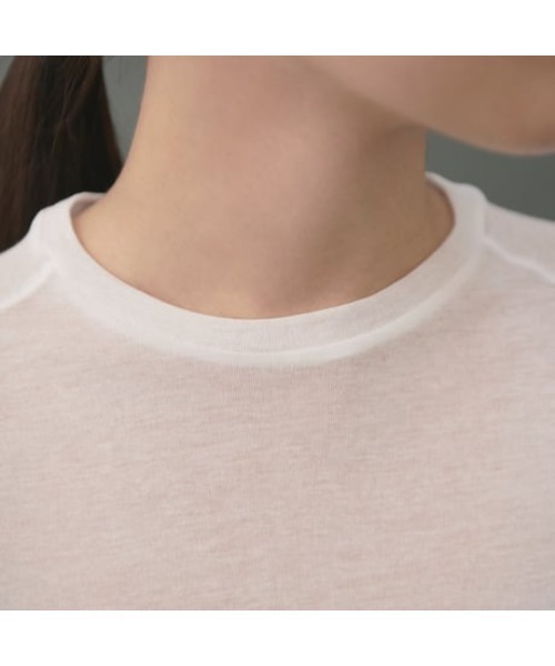IRIS47 tシャツ 「IRIS 47」sheer capsleeve tops シアー