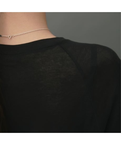 IRIS47 tシャツ 「IRIS 47」sheer capsleeve tops シアー