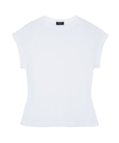 tシャツ 「IRIS 47」sheer capsleeve tops　シアー キャップスリーブトップス レディース IRIS47 tシャツ 「IRIS 47」sheer capsleeve tops シアー