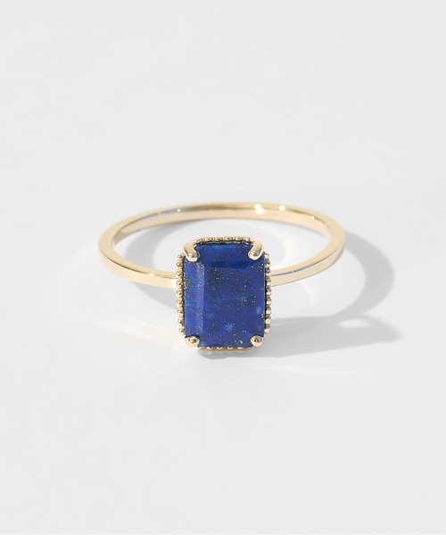 Jewel closet by L&Co. 指輪 リング K10 カラーストーン リング 6x8