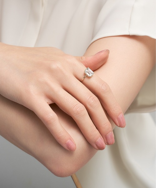 Jewel closet by L&Co. 指輪 リング K10 カラーストーン 6x8
