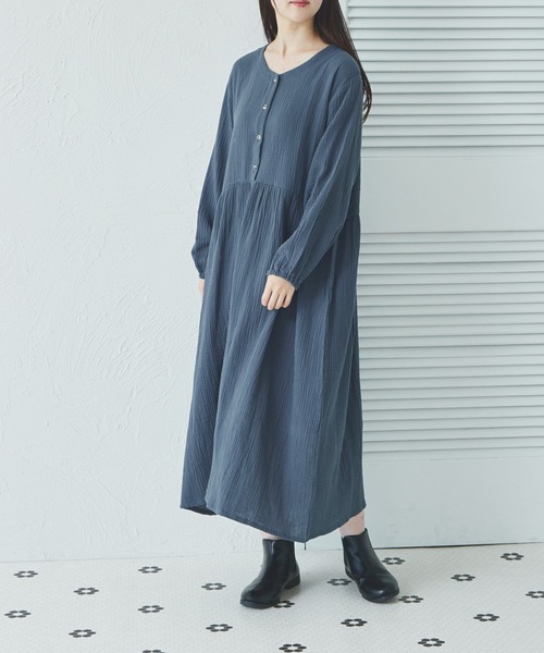pairmanon（ペアマノン） ワンピース 「ママサイズ」ダブルガーゼ
