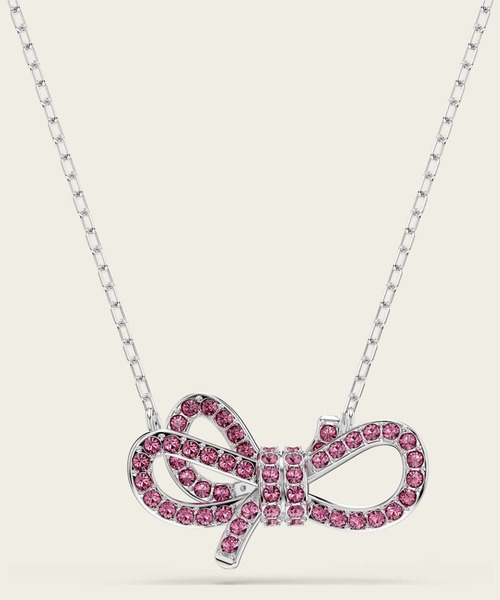 VIP価格【SWAROVSKI】スワロフスキー Lifelong Bow ペンダント SWAROVSKI ネックレス 「公式」「スワロフスキー」Lifelong Bow