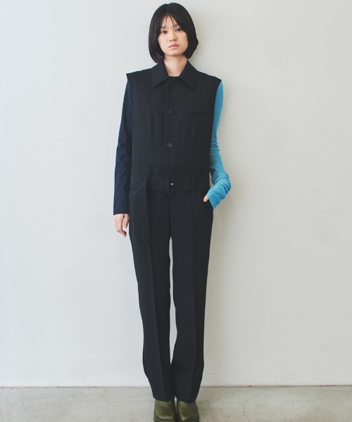 サロペット・オーバーオール・オールインワン [suzu] jumpsuit Ⅱ（サロペット/オーバーオール）｜suzuki takayuki
