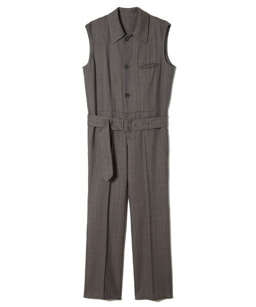 サロペット オーバーオール 「soduk」suiting jumpsuits レディース
