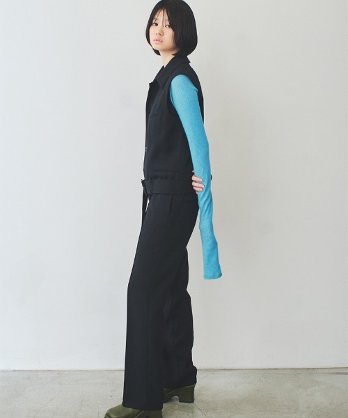 サロペット オーバーオール suiting jumpsuits レディース_14