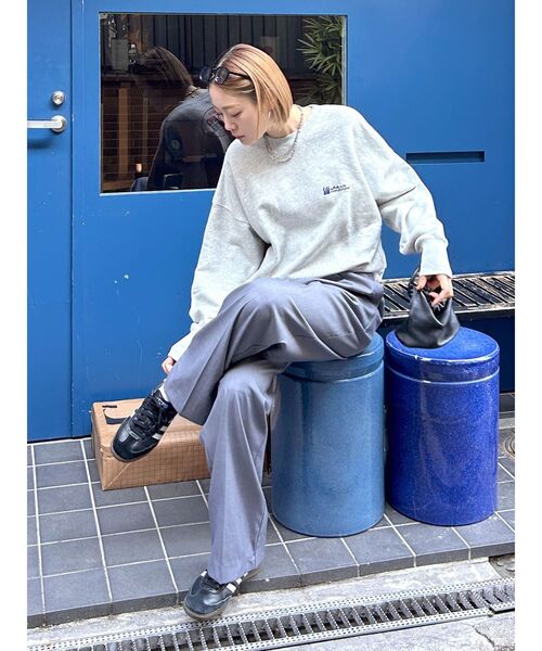 Ungrid（アングリッド） パンツ タックストレートパンツ レディース