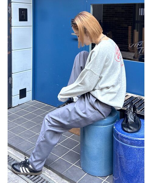 Ungrid（アングリッド） パンツ タックストレートパンツ レディース