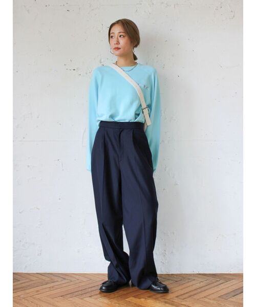 Ungrid（アングリッド） パンツ タックストレートパンツ レディース