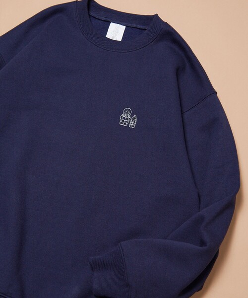 トレーナー スウェット tombonia/トムボニア Sleep with Muck バックプリント クルーネック スウェット メンズ | FREAK'S STORE