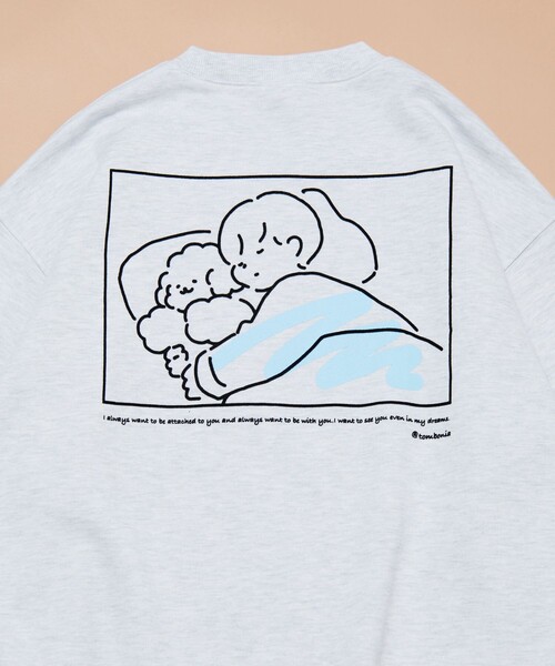 トレーナー スウェット tombonia/トムボニア Sleep with Muck バックプリント クルーネック スウェット メンズ | FREAK'S STORE | 05