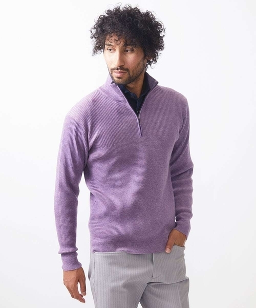 MICHEL KLEIN HOMME（ミッシェルクラン オム） セーター ニット リブ 