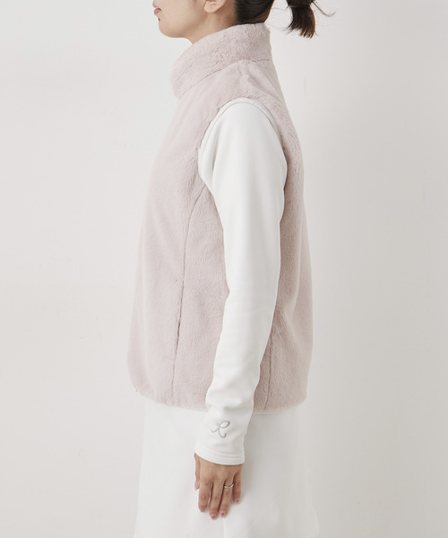 JUN&ROPE'（ジュンアンドロペ） ベスト ジレ 「保温」エコファーライト