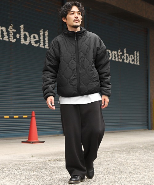 LUXSTYLE（ラグスタイル） ブルゾン アウター リバーシブルボア中綿