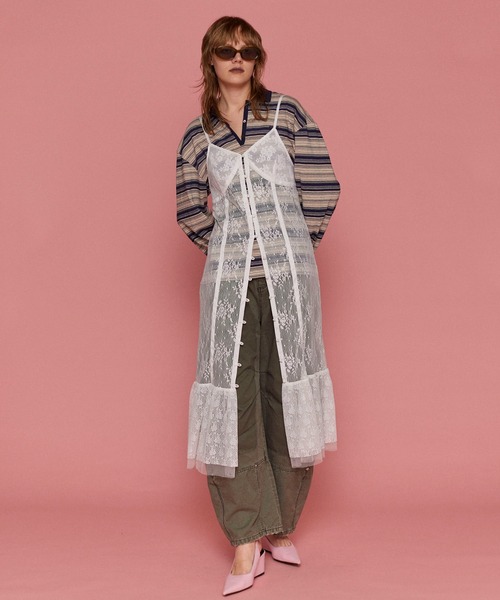 MAISON SPECIAL パンツ Painter Military Curve Pants