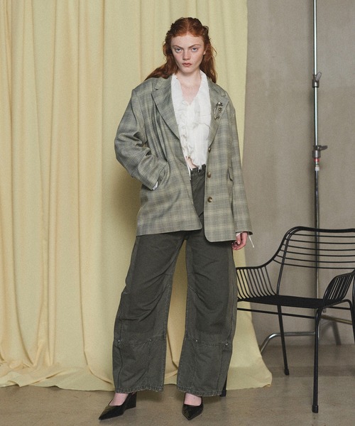 MAISON SPECIAL パンツ Painter Military Curve Pants