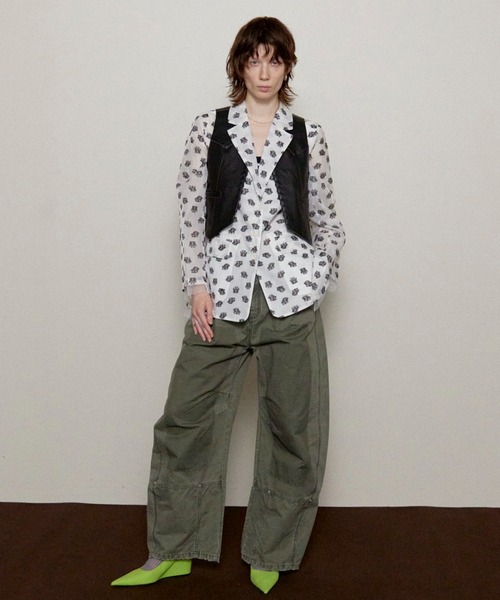 MAISON SPECIAL パンツ Painter Military Curve Pants/ペインター 