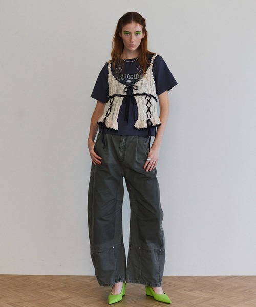 MAISON SPECIAL パンツ Painter Military Curve Pants