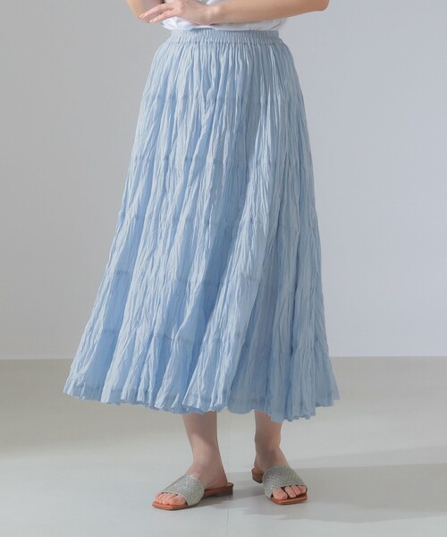 MARIHA（マリハ） スカート 「別注」MARIHA / 草原の虹 ソリッド